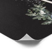 水彩真のライトバイブル詩のポスター ポスター (角)