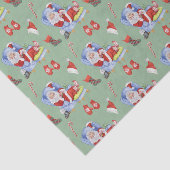 水彩眠るサンタハン色彩の鮮やかド 薄葉紙 (詳細)