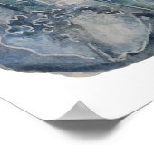 水彩石英ポスター ポスター (角)