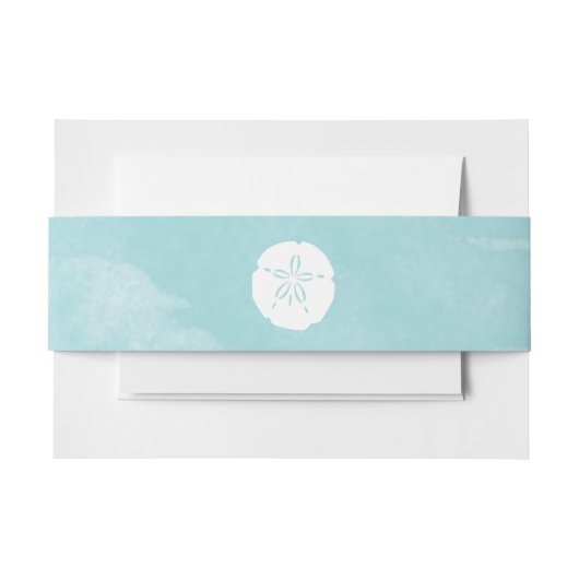 水彩砂ドルベリーバンド 招待状ベリーバンド (正面例)