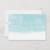 水彩砂ドル応答カード 出欠カード (裏面)