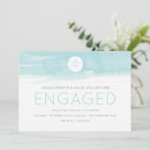 水彩砂ドル 招待状 (スタンド正面)