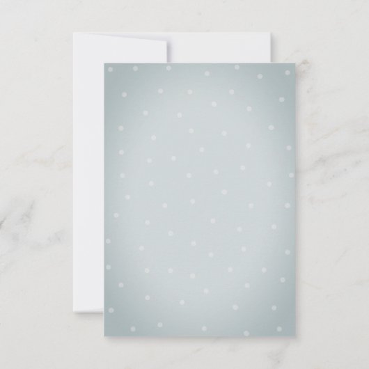 水彩砂漠の多肉植物ドットウェディング 招待状 (裏面)