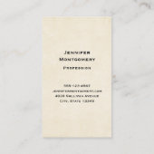 水彩砂漠サボテンと山 名刺 (裏面)