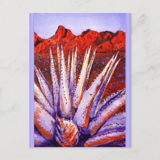 水彩砂漠2004 ポストカード (正面)