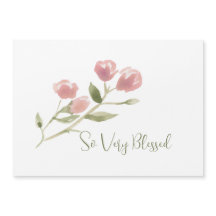 水彩磁気賛美カード