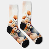 水彩祝秋 ソックス (右)