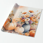 水彩祝秋 ラッピングペーパー (アンロールド)