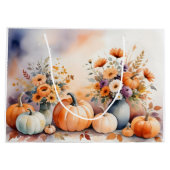 水彩祝秋 ラージペーパーバッグ (裏面)