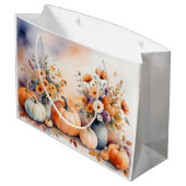 水彩祝秋 ラージペーパーバッグ (裏面アングル)