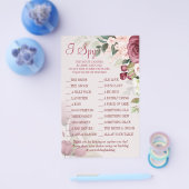 水彩私はスパイウェディングレセプションゲームカード チラシ (シングル)