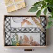 水彩秋かぼちゃひまわり感謝祭 薄葉紙 (ギフト)