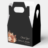 水彩秋のエレガンス結婚ズ・サンキュー –  フェイバーボックス (オープン)