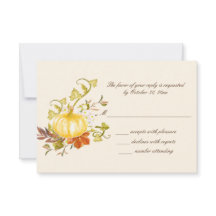 水彩秋のカボチャと葉ズ結婚ズ