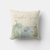 水彩秋のカボチャ・スパイス クッション (正面)