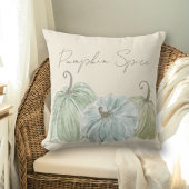 水彩秋のカボチャ・スパイス クッション