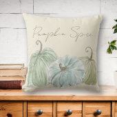 水彩秋のカボチャ・スパイス クッション