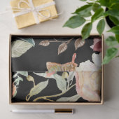 水彩秋のフローラ蝶の秋デカップージ 薄葉紙 (ギフト)