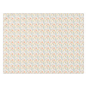 水彩秋の収穫模様 テーブルクロス (正面(横))