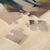 水彩秋の市場フェスティバル鮮やか秋 ジグソーパズル (側面)