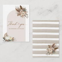 水彩秋の恋のブライダルシャワーフラワーポンプ