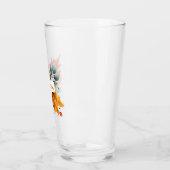 水彩秋の秋色離れの タンブラーグラス (左)