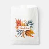 水彩秋の秋色離れの フェイバーバッグ (正面)