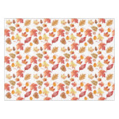 水彩秋の紅葉継ぎ目なしパターン テーブルクロス (正面(横))