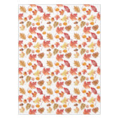 水彩秋の紅葉継ぎ目なしパターン テーブルクロス (正面)