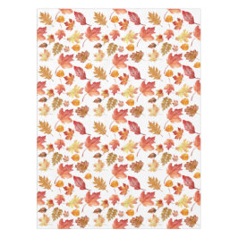 水彩秋の紅葉継ぎ目なしパターン テーブルクロス