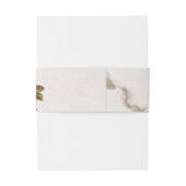 水彩秋の花 招待状ベリーバンド (裏面例)