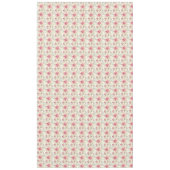 水彩秋の開花模様 テーブルクロス (正面)