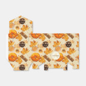 水彩秋の魔法ヴィンテージ香りモノグラム フェイバーボックス (折り畳みなし)