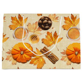 水彩秋の魔法ヴィンテージ香 ラージペーパーバッグ (正面)