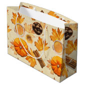 水彩秋の魔法ヴィンテージ香 ラージペーパーバッグ (裏面アングル)