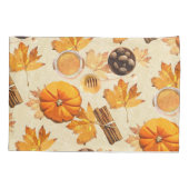 水彩秋の魔法ヴィンテージ香 枕カバー (裏面)