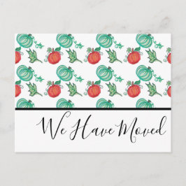 水彩秋カボチャのパッチポストカード ポストカード