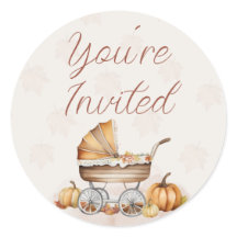 水彩秋カボチャ招待されました