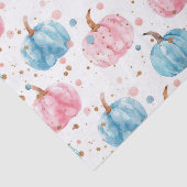 水彩秋カボチャ模様秋デコページ 薄葉紙 (詳細)