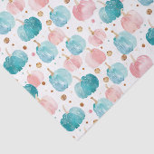 水彩秋カボチャ模様秋デコページ 薄葉紙 (詳細)