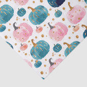 水彩秋カボチャ模様秋デコページ 薄葉紙 (詳細)