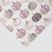 水彩秋カボチャ模様秋デコページ 薄葉紙 (詳細)