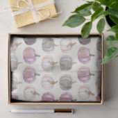 水彩秋カボチャ模様秋デコページ 薄葉紙 (ギフト)