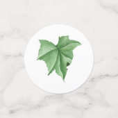 水彩秋テーブル散布秋 コンフェッティ (スモール正面)