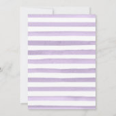 水彩秋パステルカラーパンプキンベビーシャワー サンキューカード (裏面)