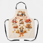 水彩秋ビベス エプロン (正面)