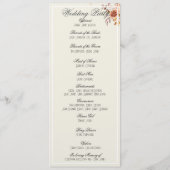 水彩秋フローラの葉プログラム プログラム (裏面)