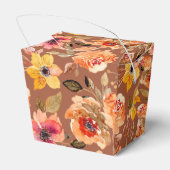 水彩秋フローラブライダルシャワー フェイバーボックス (裏面サイド)