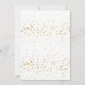 水彩秋リトルカボチャをテーマにした赤ちゃんシャワー 招待状 (裏面)