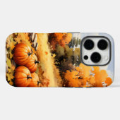 水彩秋ロードカボチャ落ちる離れ Case-Mate iPhoneケース (裏面 (横))